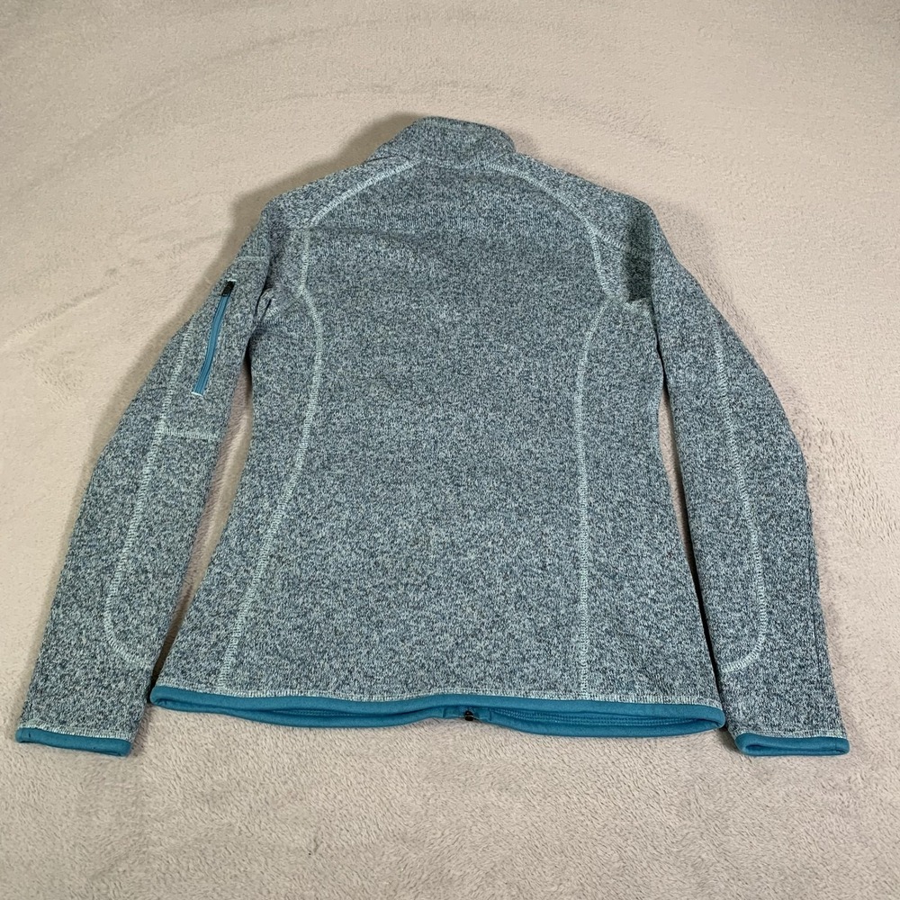 Patagonia Better Sweater Jacket Womens Small Blue Full Zip Fleece Hiking Ladies - Picture 9 of 9
